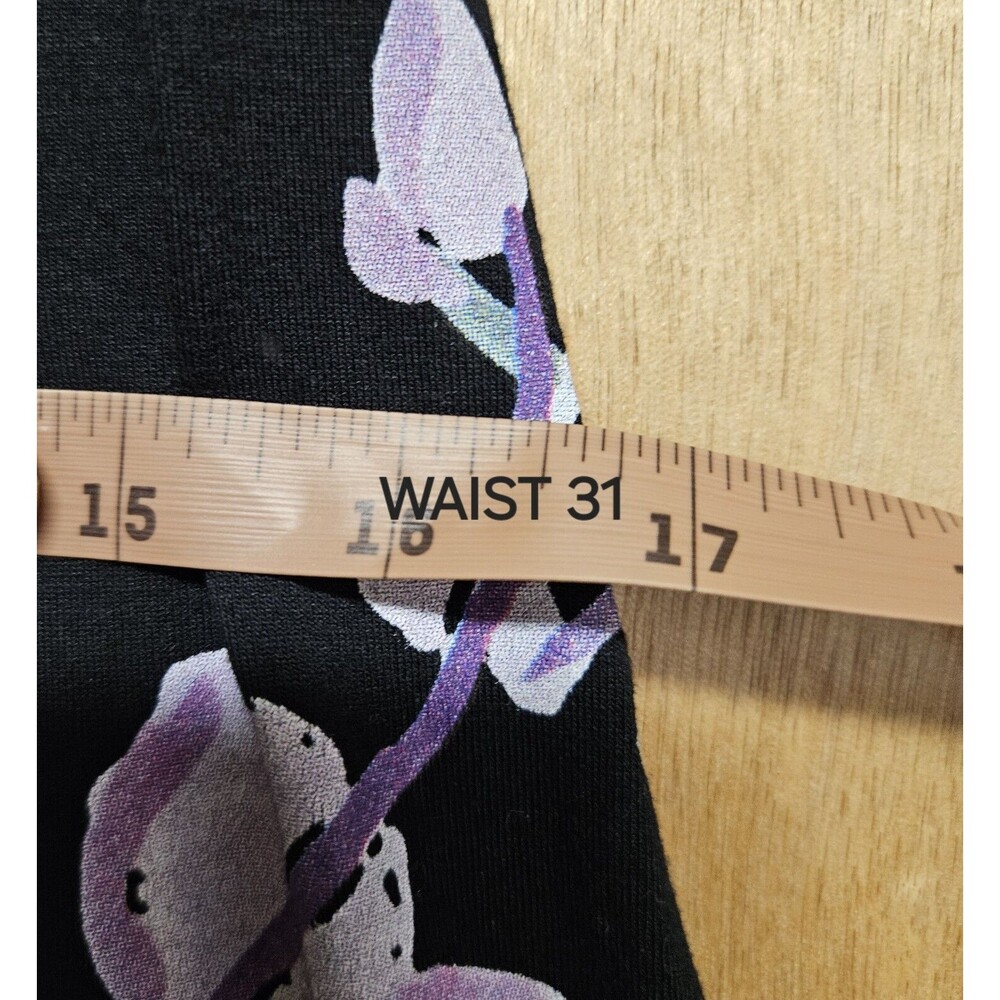 Desigual Women's black short-sleeved straight cut dress artsy floral print X-Sm - Picture 7 of 7